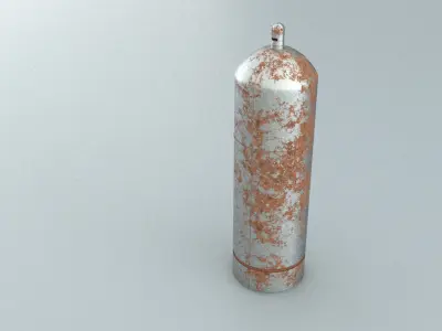 laos Gas Bottle 3D model
