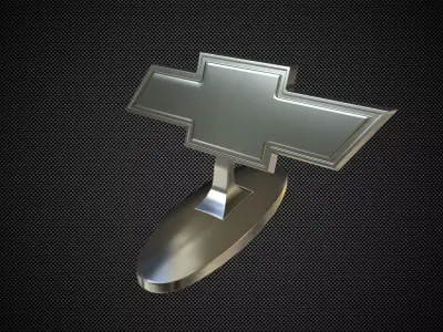 chevrolet logo 3D model