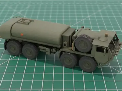 M978A4 HEMTT Tanker Truck 3D Print 3D print model