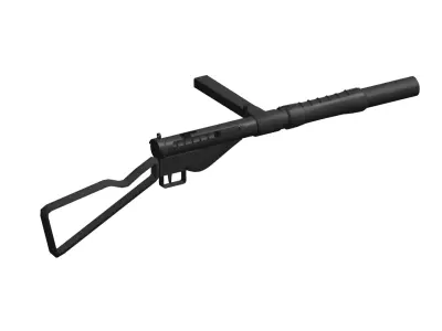 Sten gun 3D model purchase