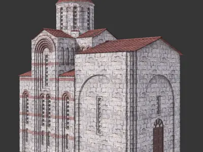 Greek temple  3D model