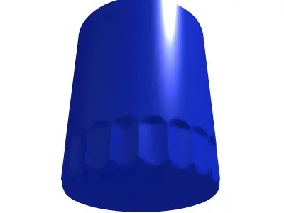 Oil Filter 3D model 3D model
