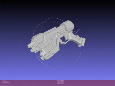 Metroid Paralyzer 3D model