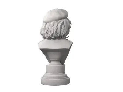 Che Guevara Low-poly 3D model