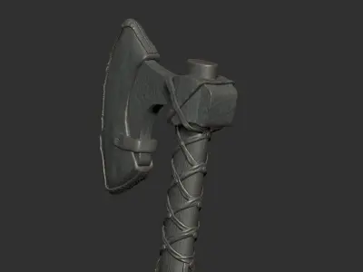 Viking AXE 3D model shop