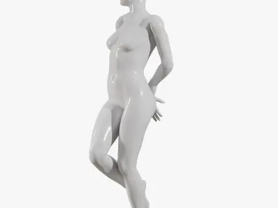  Female mannequin pose 5 PBR 
