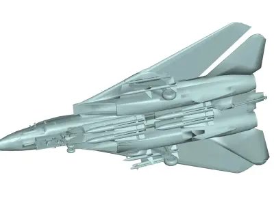 Grumman F-14 Tomcat 3D model