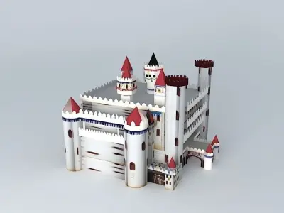 THE CASTLE OF THE TALE Free 3D model