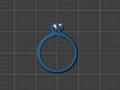 Engagement Ring 3D print model purchase