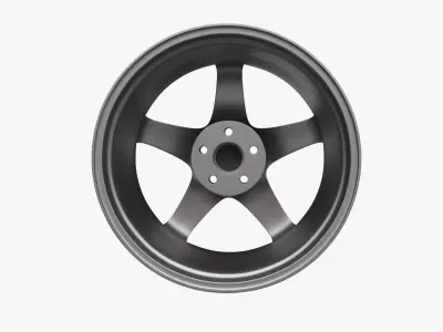 Enkei PF05 Wheel Rim 3D model