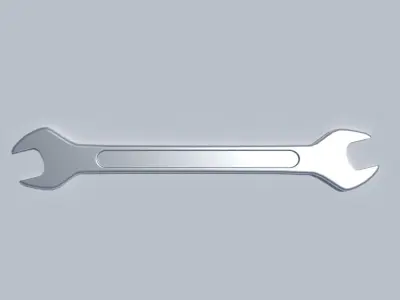 Wrench 3D model buy