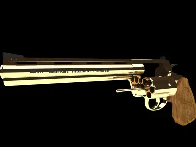 Colt anaconda 3D model