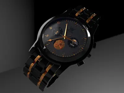 Wristwatch Free 3D model