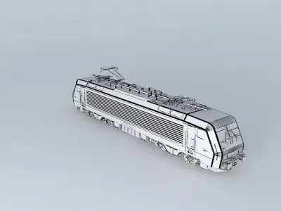 Siemens - ES 64 F4 / Series 189 / MRCE Livery Free 3D model