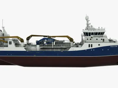 Fish Carrier Ronja Storm 3D model