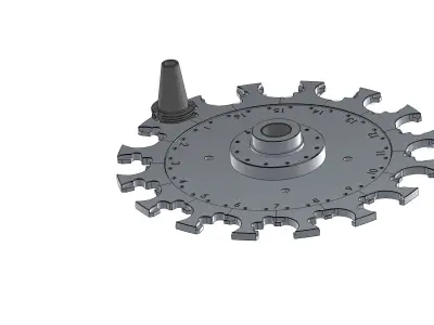 DMU tool changer 3D model