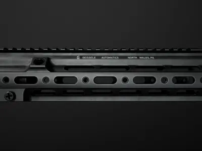 Geissele Super Modular Rail HK416 Handguard Low-poly 3D model
