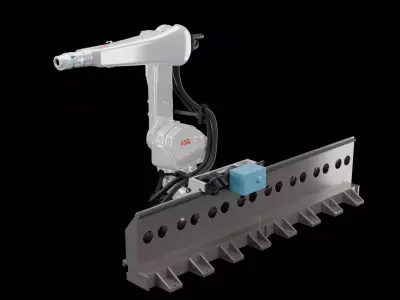 ABB IRB 5500-22 High Speed Industrial Robotic Arm 3D Model  3D model