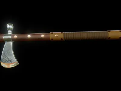 Melee pack Low-poly 3D model