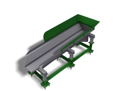 Vibrating feeder 3D model