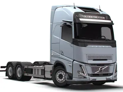 Volvo FH Aero Rigid 6x4 2026 3D model