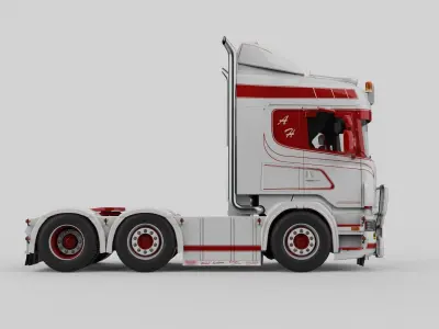 Transports Hervouin Truck 3D model