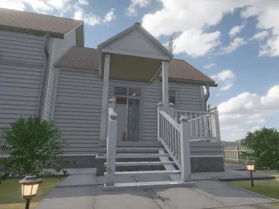 Catholic temple - Church 3D model