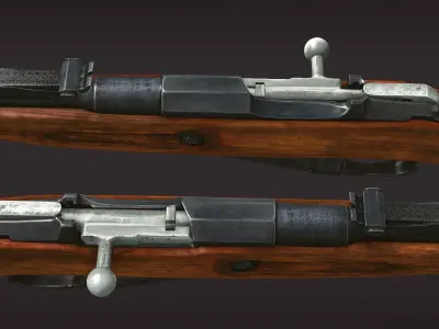 Mosin-Nagant 3D model