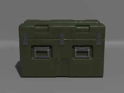 GAME READY MILLITARY CASE ASSET Free 3D model