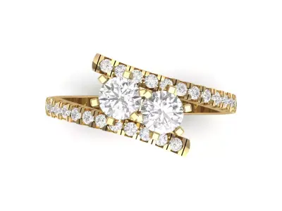 Wedding Ring  3D print model 186
