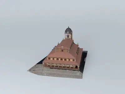Legazpi Church Free 3D model
