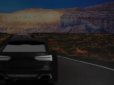 2020 Audi R6 3D model