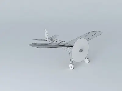 model aeroplane toy airplane Free 3D model