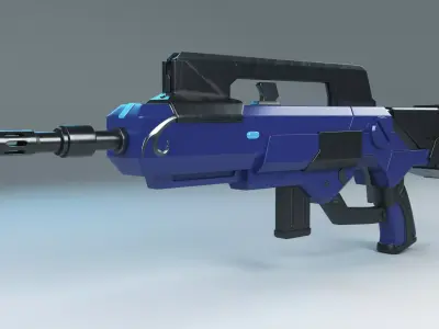 Famas Assault Rifle 3D model purchase