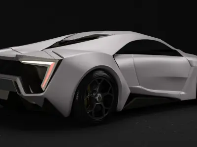 Lykan Hypersport Free 3D model