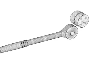 Socket wrench 3D model purchase