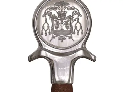 Medieval sword 3D model shop
