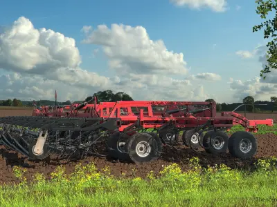 CASE Tiger-Mate 255 Field Cultivator 3D model
