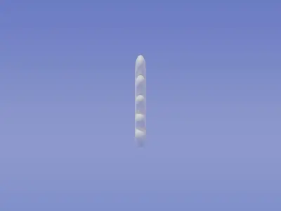 Cartoon Cute Wings Collection 1 3D model