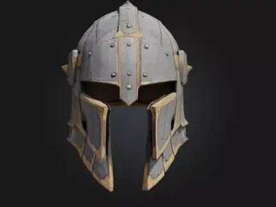  Iron Guardian Helmet 3D model