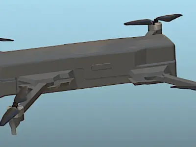 Ruko F11GIM2 Drone - High Poly 3D Model Free 3D model
