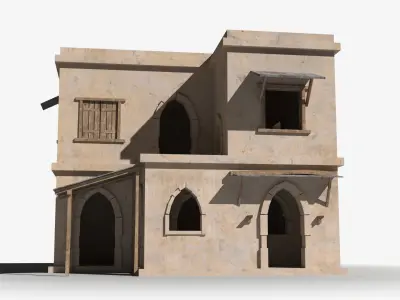 Arab x1 Low-poly 3D model