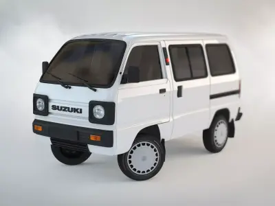 Suzuki Carry Minivan Free 3D model