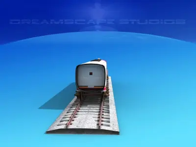 SuperChief Locomotive 3D model purchase