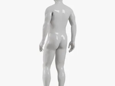  Male mannequin pose 3 PBR 