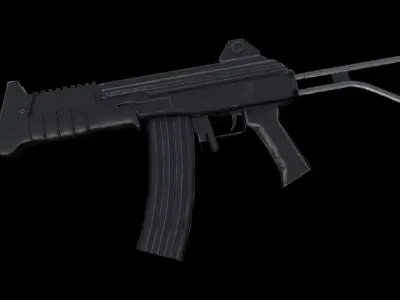 Imi galil mar microgalil Low-poly 3D model