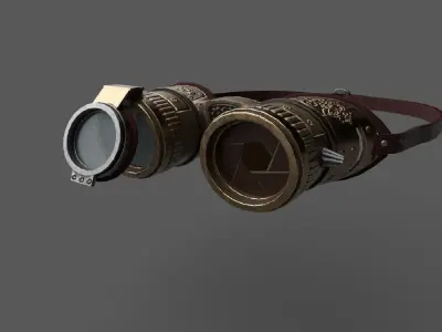  Historical Traveler Points PBR low-poly game ready Low-poly 3D model