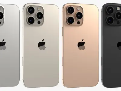 Apple iPhone 16 Pro Max 3D model