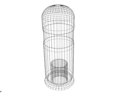 Grenade Launcher Ammo 40mm 3D model