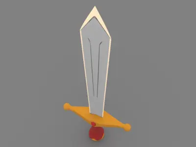 Sword 3D model buy